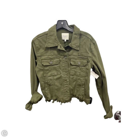 Jacket Denim By Hidden In Green Denim, Size: Xs