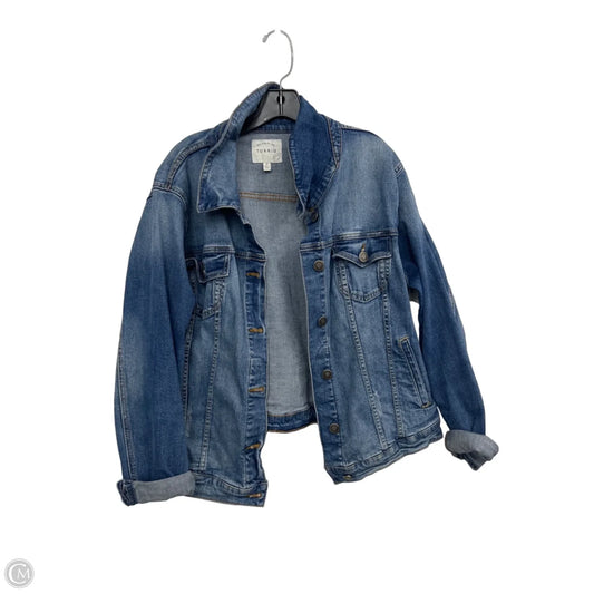 Jacket Denim By Torrid In Blue Denim, Size: 2x