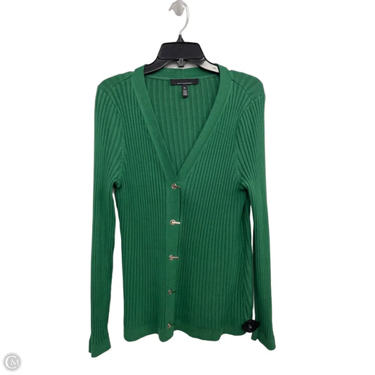 Sweater Cardigan By White House Black Market In Green, Size: Xl