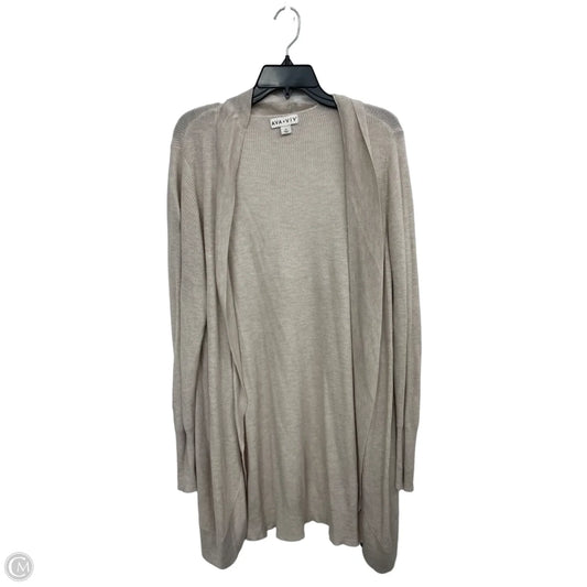 Cardigan By Ava & Viv In Tan, Size: 2x
