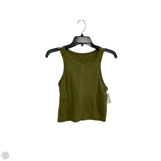 Athletic Tank Top By Lululemon In Green, Size: 8