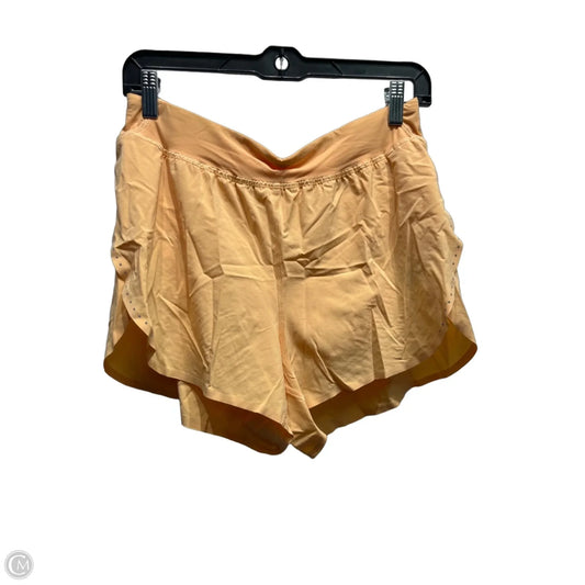 Athletic Shorts By Lululemon In Orange, Size: M
