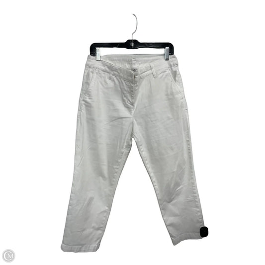 Capris By Tommy Bahama In White Denim, Size: 8