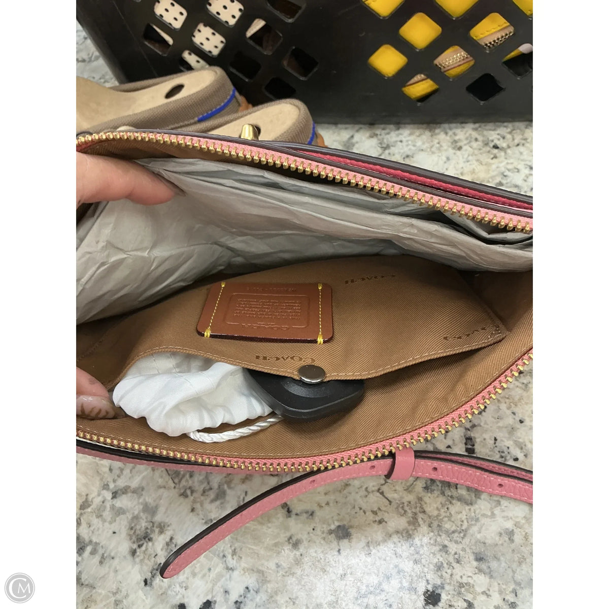 Crossbody Designer By Coach, Size: Small