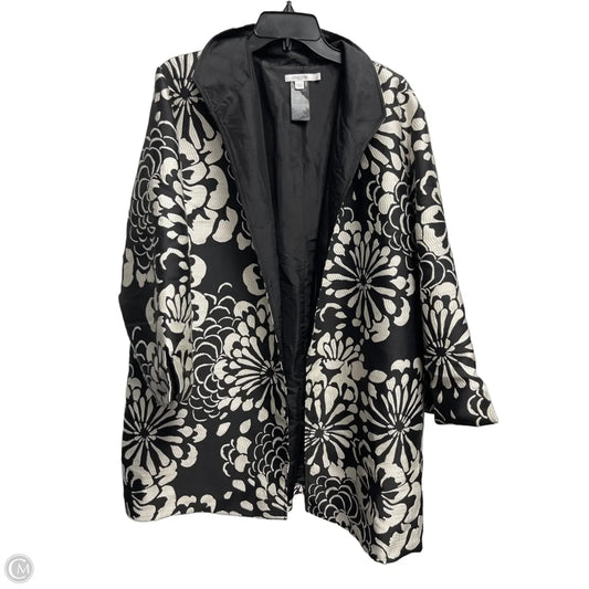 Blazer By Chicos In Black & White, Size: Xxl