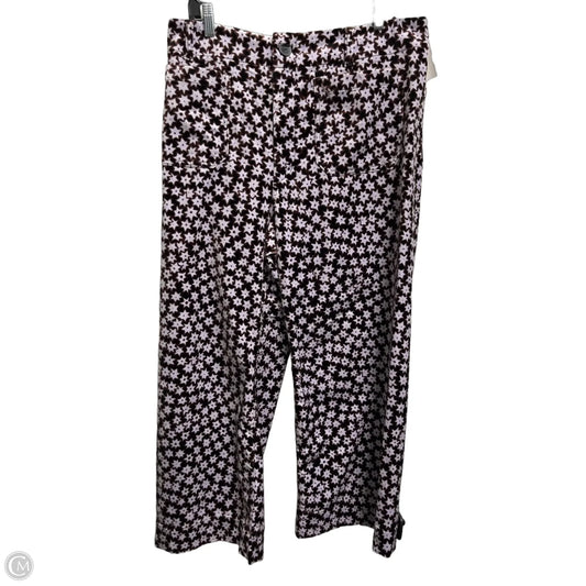 Pants Corduroy By Maeve In Black & Purple, Size: 14