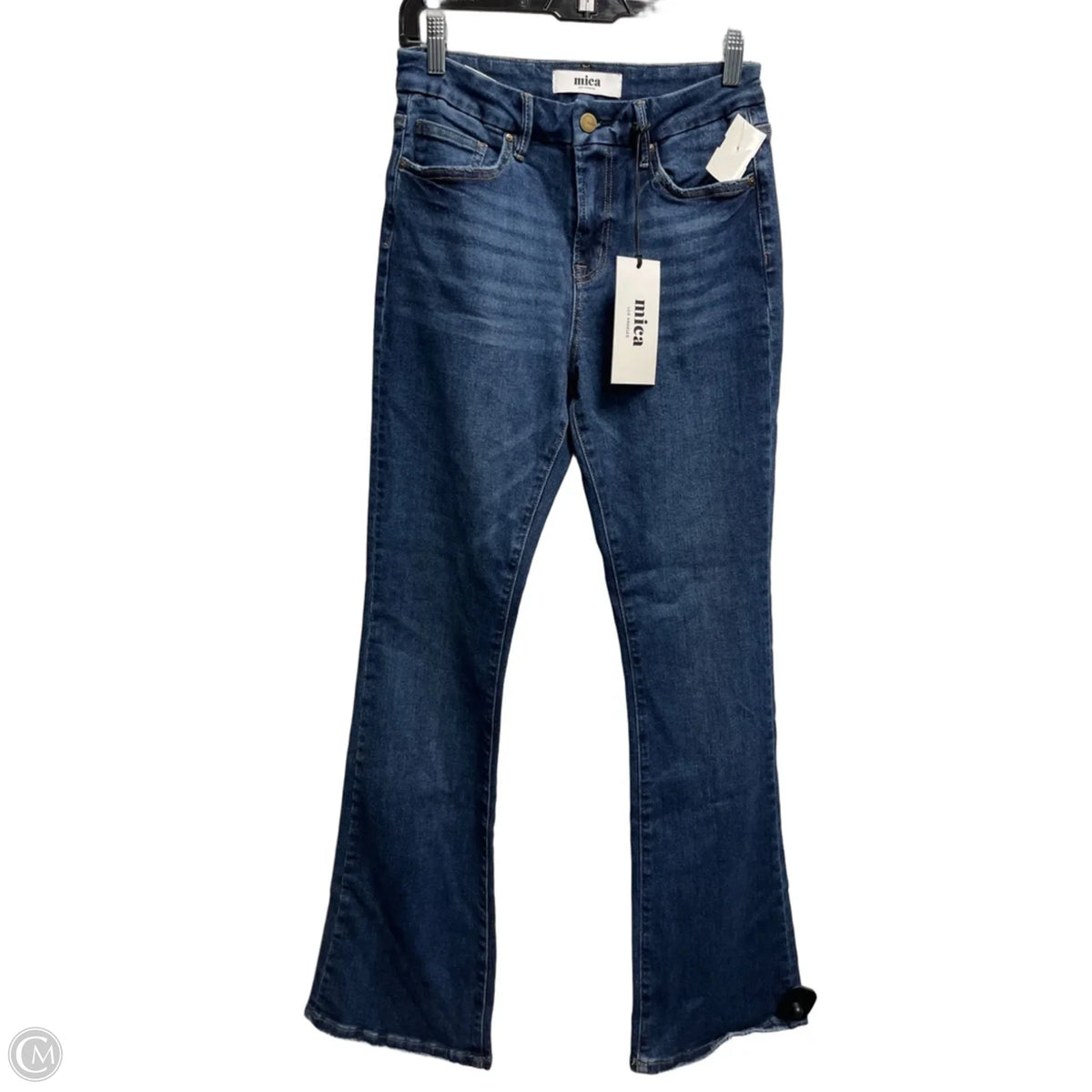 Jeans Flared By Mica In Blue Denim, Size: 2