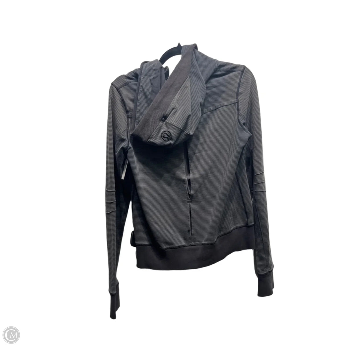 Athletic Jacket By Lululemon In Grey, Size: S