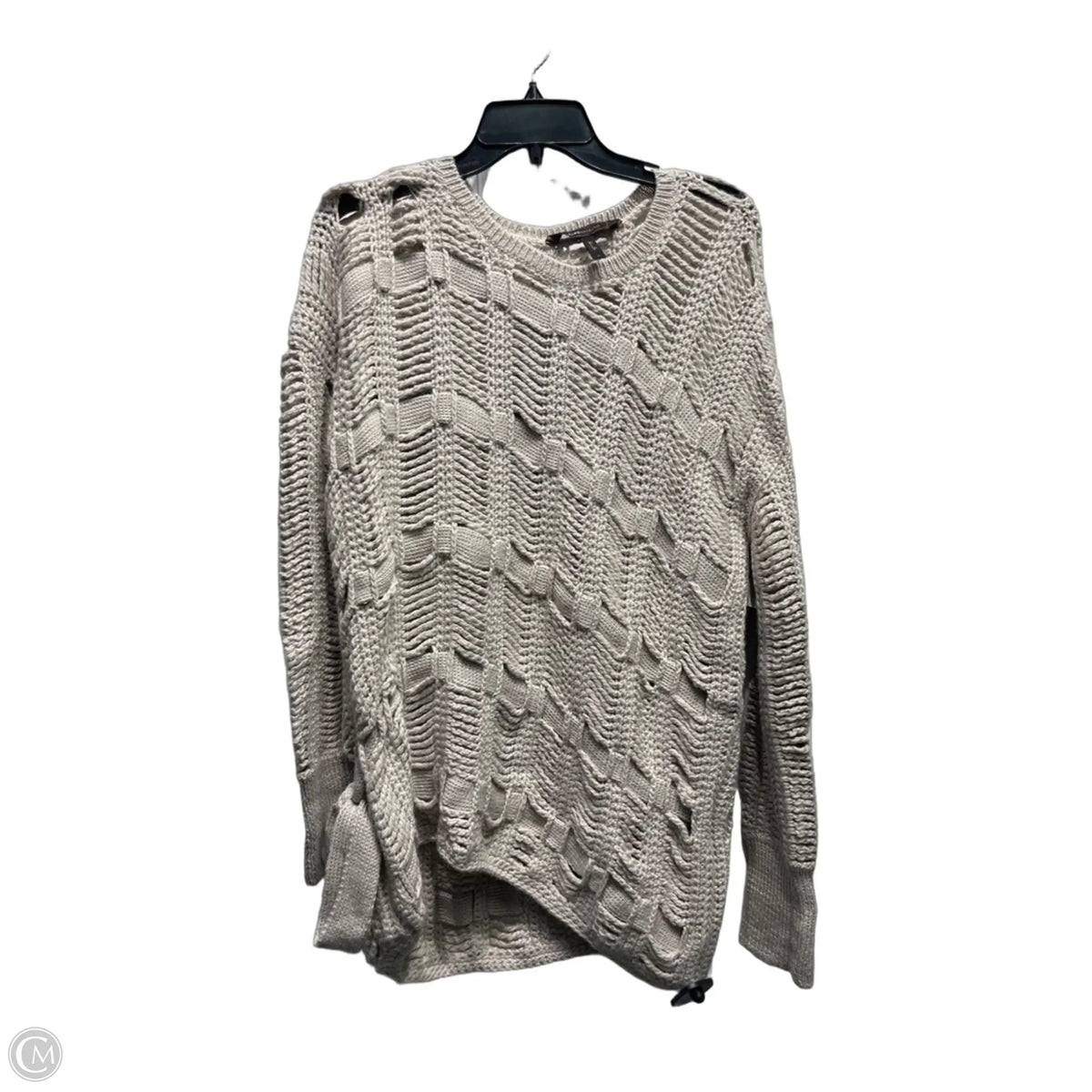 Sweater By Bcbgmaxazria In Tan, Size: M