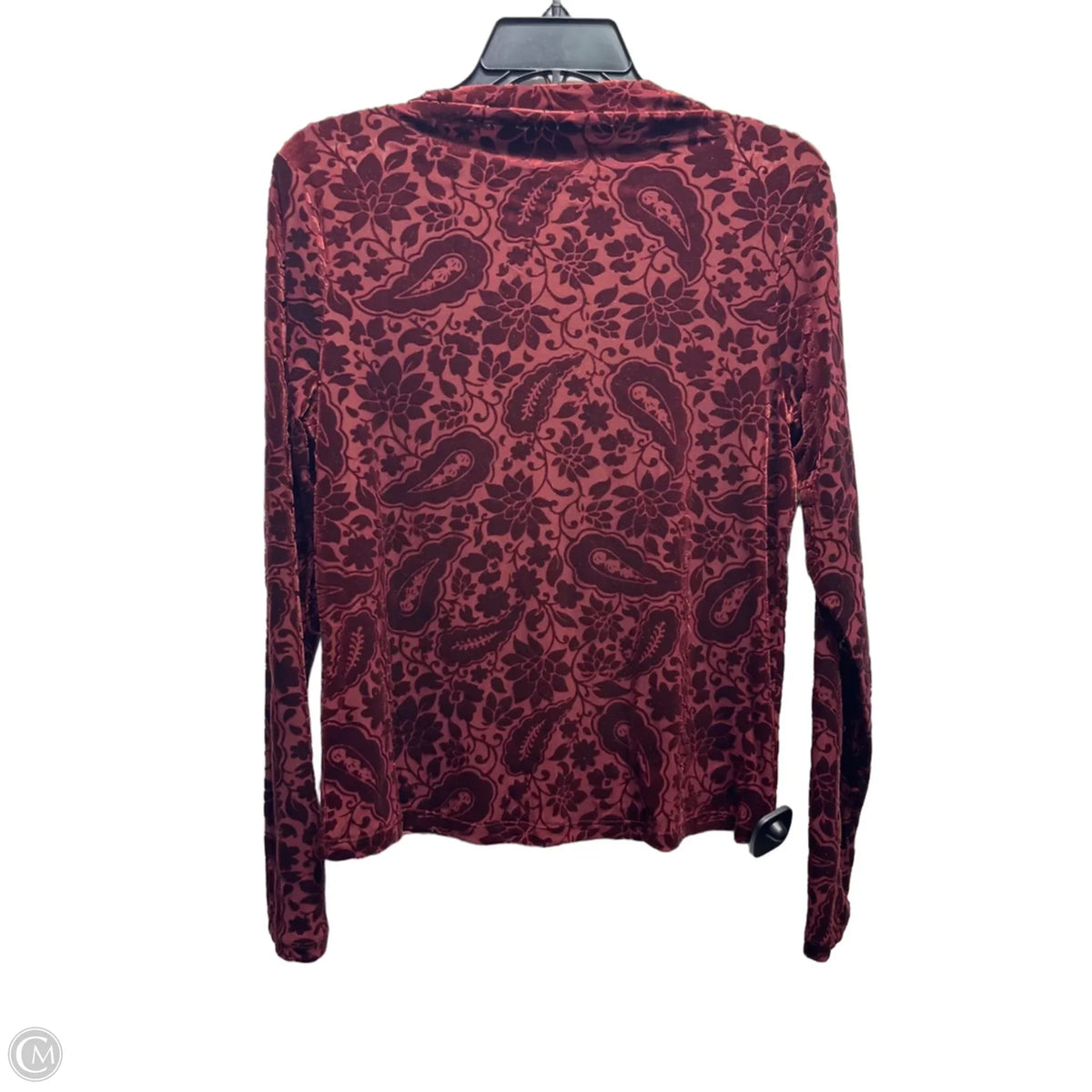 Top Long Sleeve By Old Navy In Red, Size: L