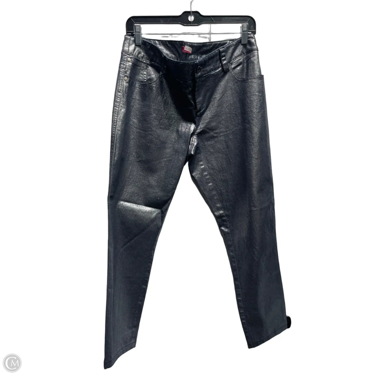 Pants Designer By Alice + Olivia In Silver, Size: 10