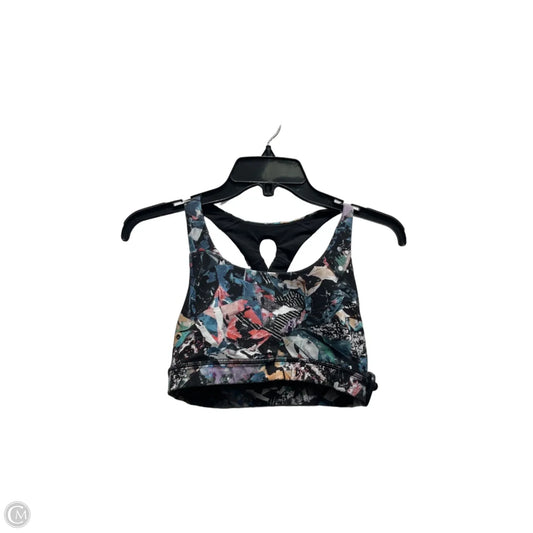 Athletic Bra By Lululemon In Green & Red, Size: 6