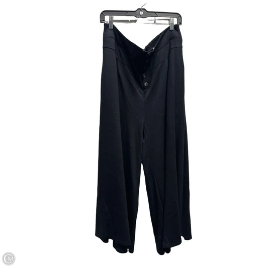 Pants Wide Leg By Anthropologie In Black, Size: Xl