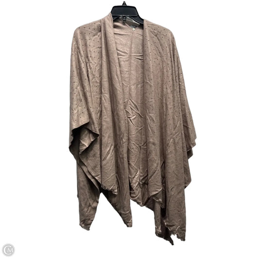 Shawl By Clothes Mentor In Brown
