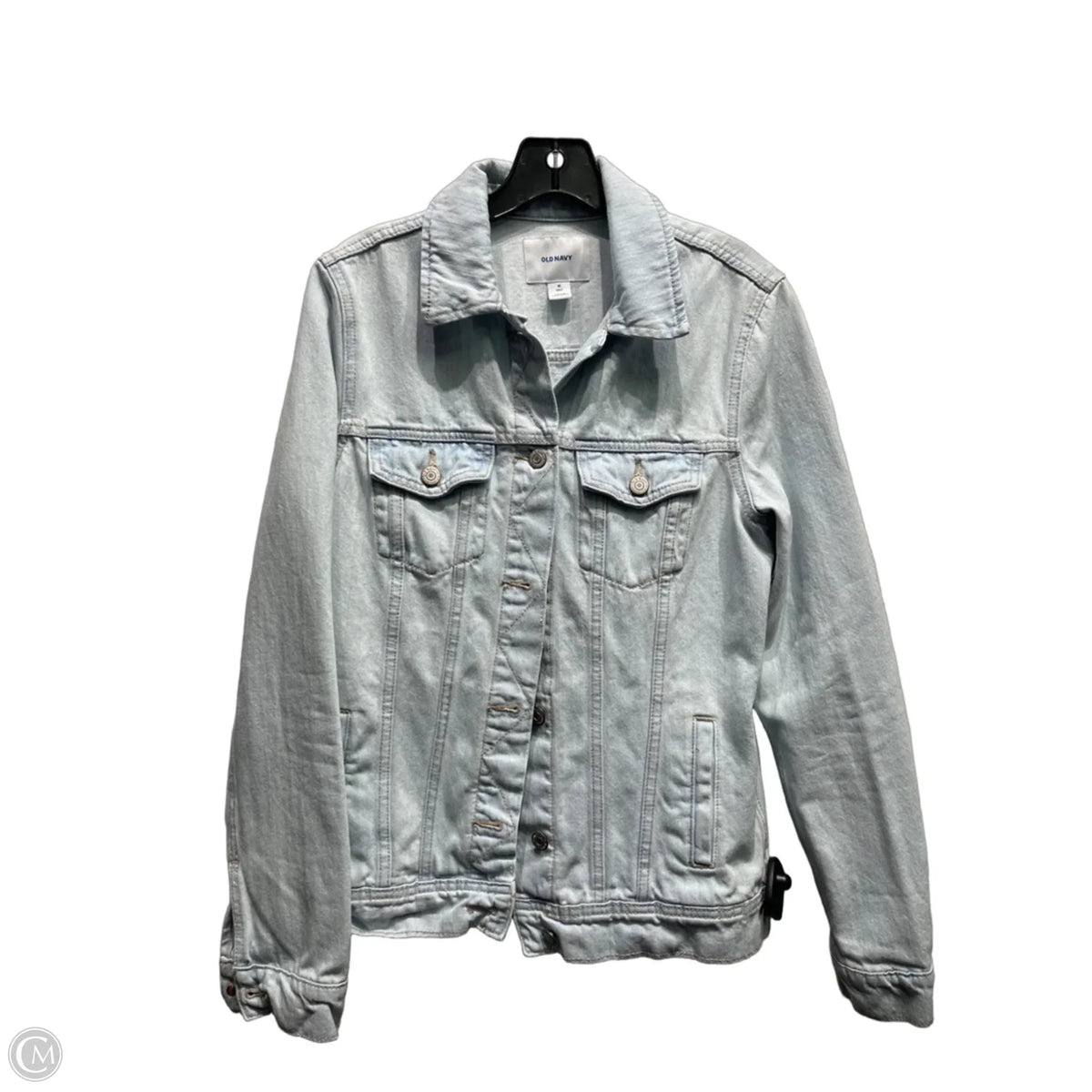 Jacket Denim By Old Navy In Blue Denim, Size: M