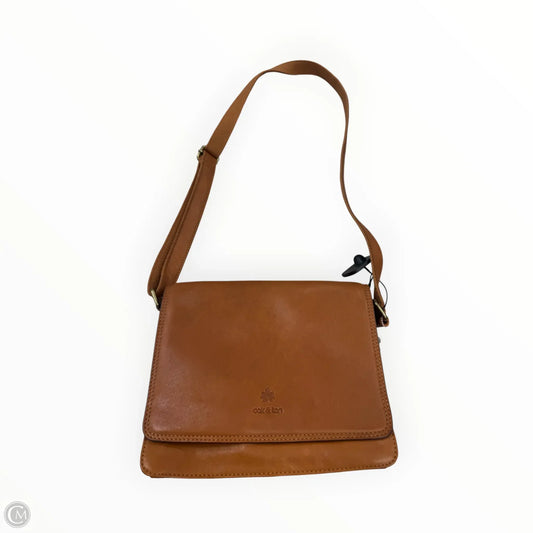 Crossbody Leather By OAK & TAN, Size: Medium