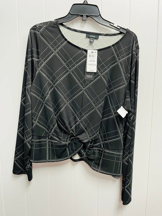 Top Long Sleeve By Alfani  Size: L