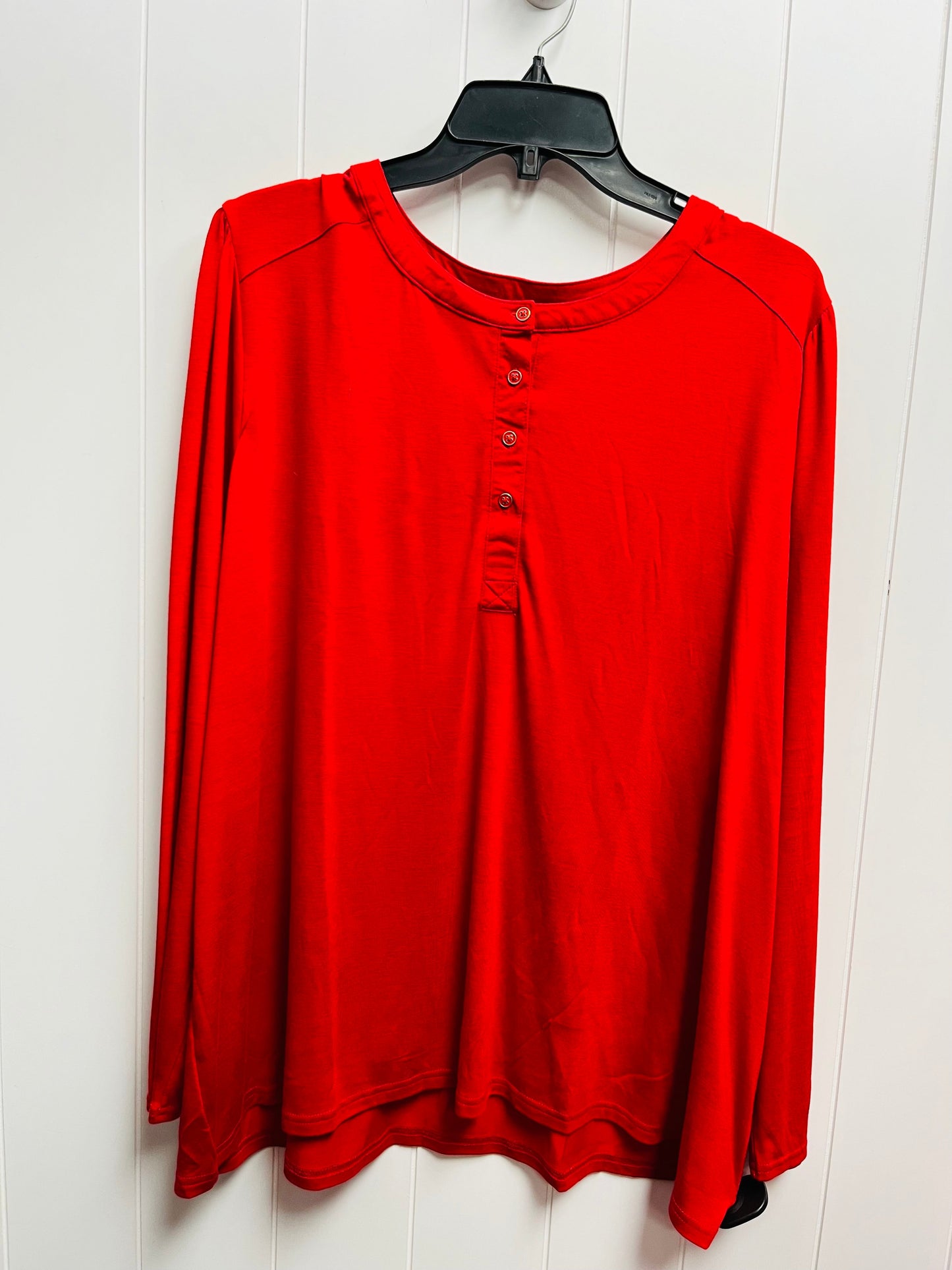 Top Long Sleeve By Liz Claiborne  Size: 2x