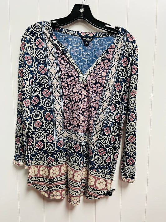 Top Long Sleeve By Lucky Brand O  Size: L