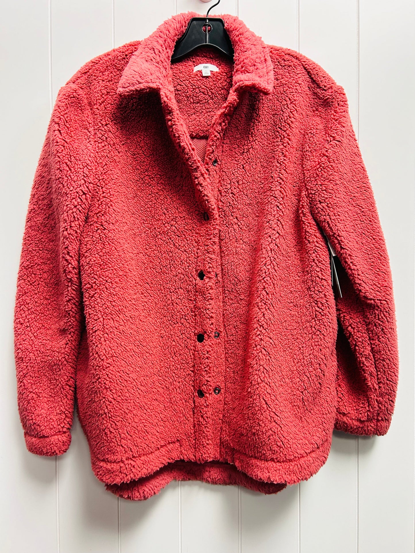 Jacket Fleece By Bp In Red, Size: S