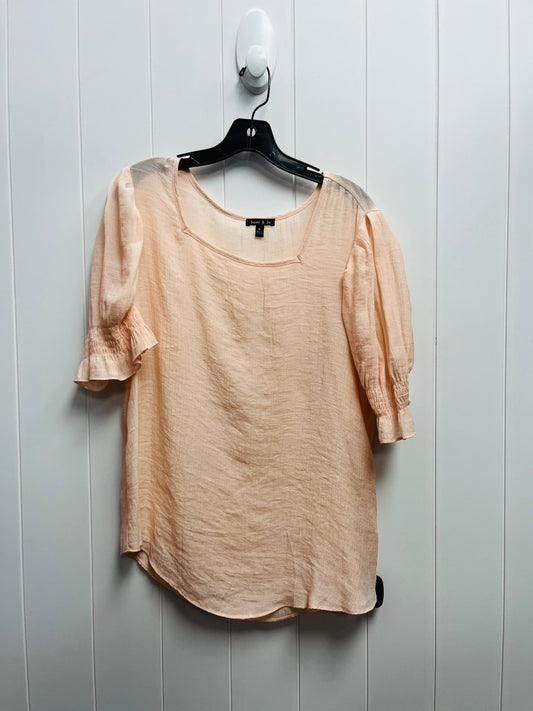 Pink Top Short Sleeve Sami & Jo, Size M