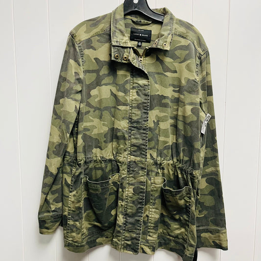 Camouflage Print Jacket Utility Lucky Brand, Size M