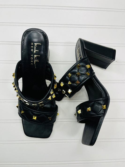 Sandals Heels Block By Nicole By Nicole Miller  Size: 9
