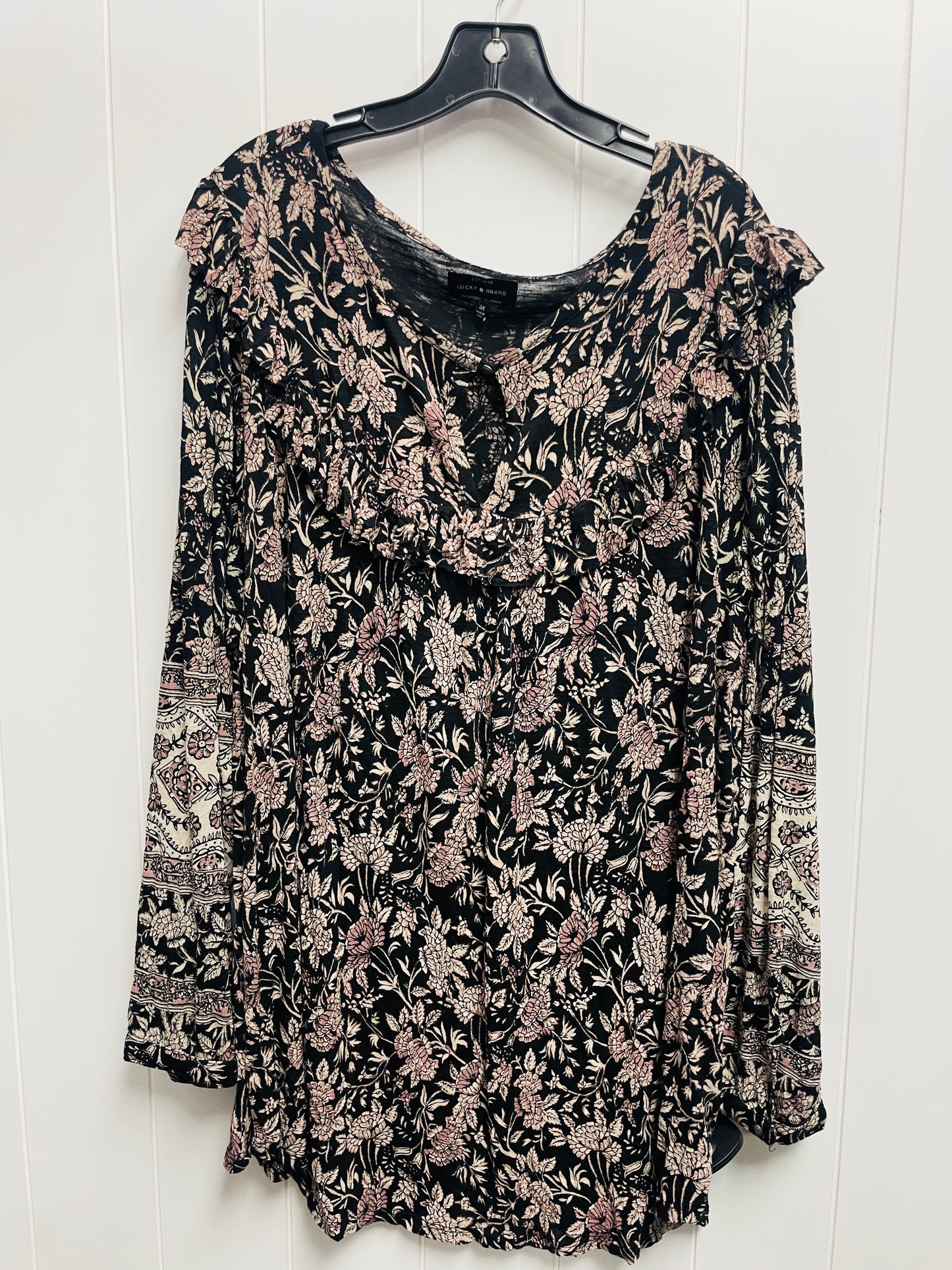 Top Long Sleeve By Lucky Brand  Size: 3x