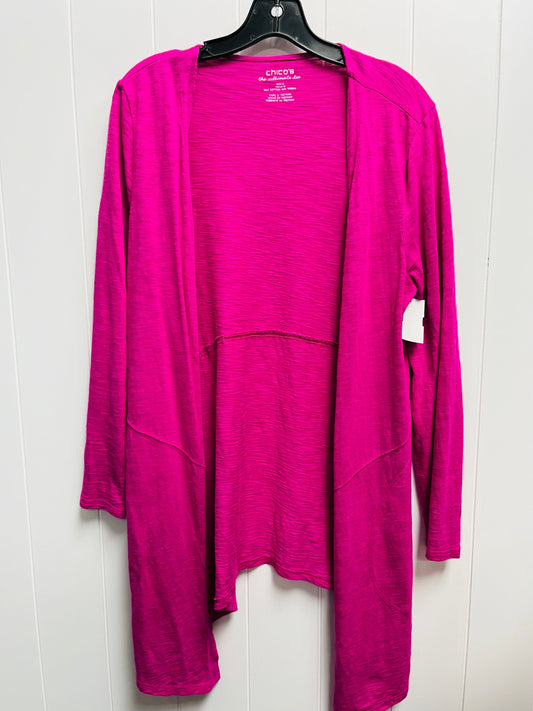 Cardigan By Chicos In Purple, Size: S