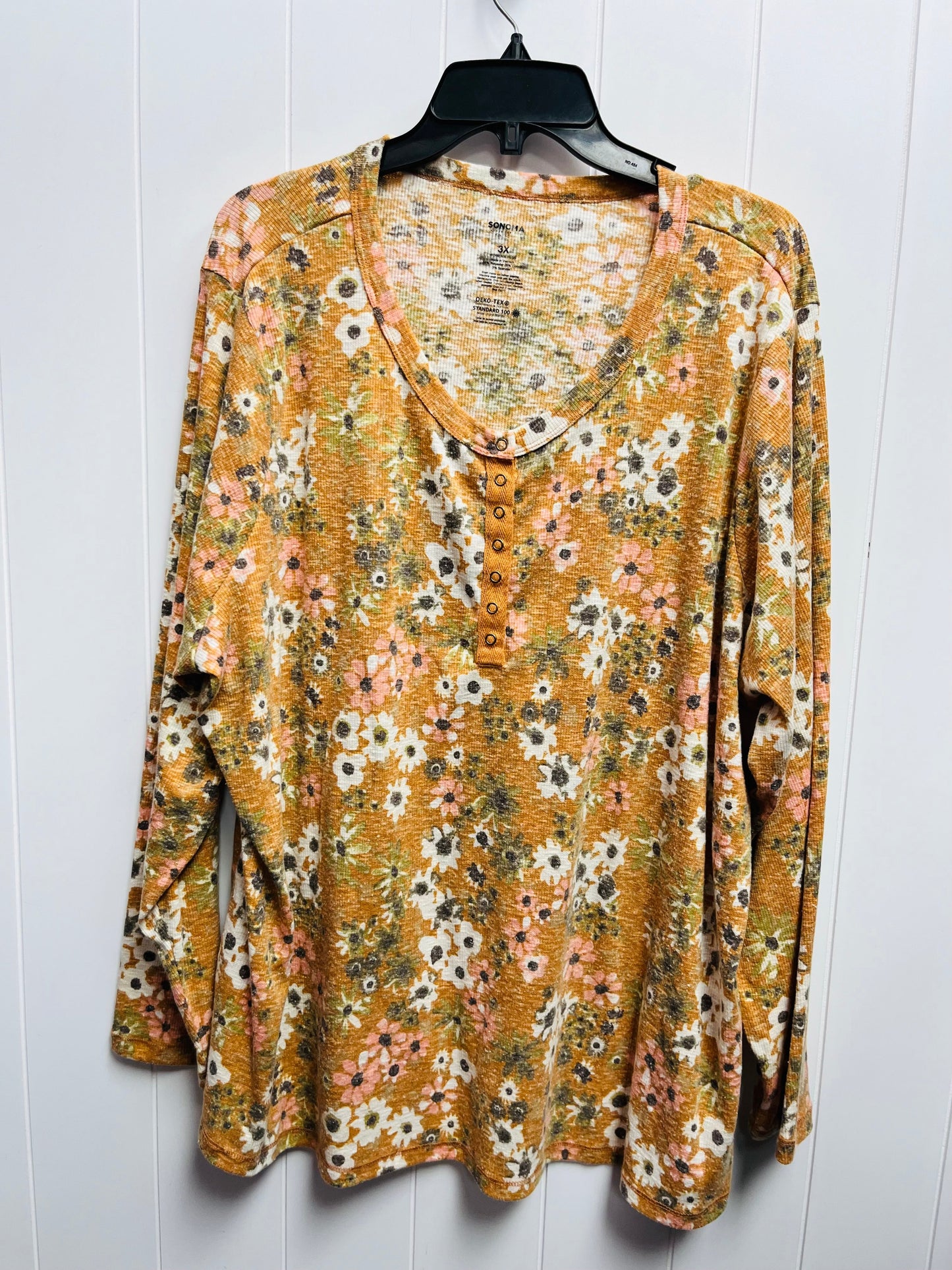 Top Long Sleeve By Sonoma  Size: 3x