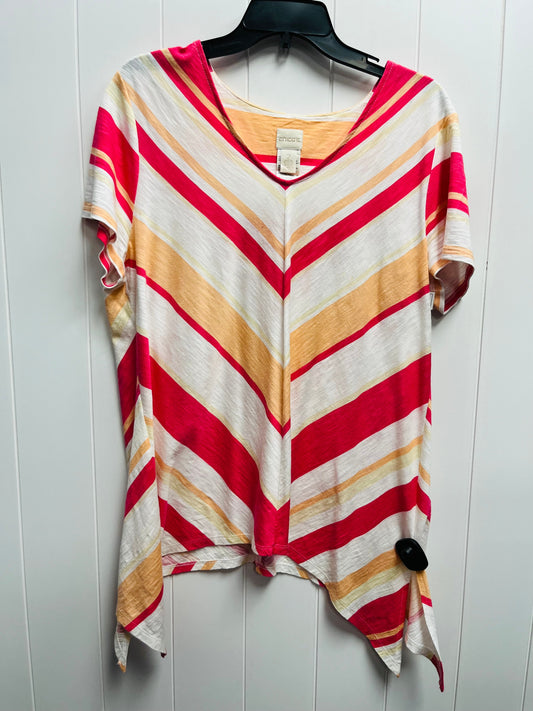 Top Short Sleeve By Chicos  Size: L