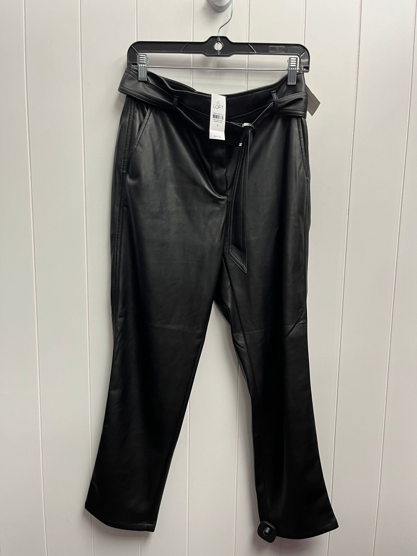 Black Pants Dress Loft, Size 6