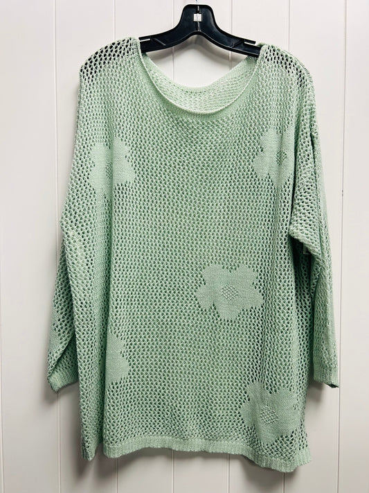 Green Sweater BLOOMCHIC, Size 16