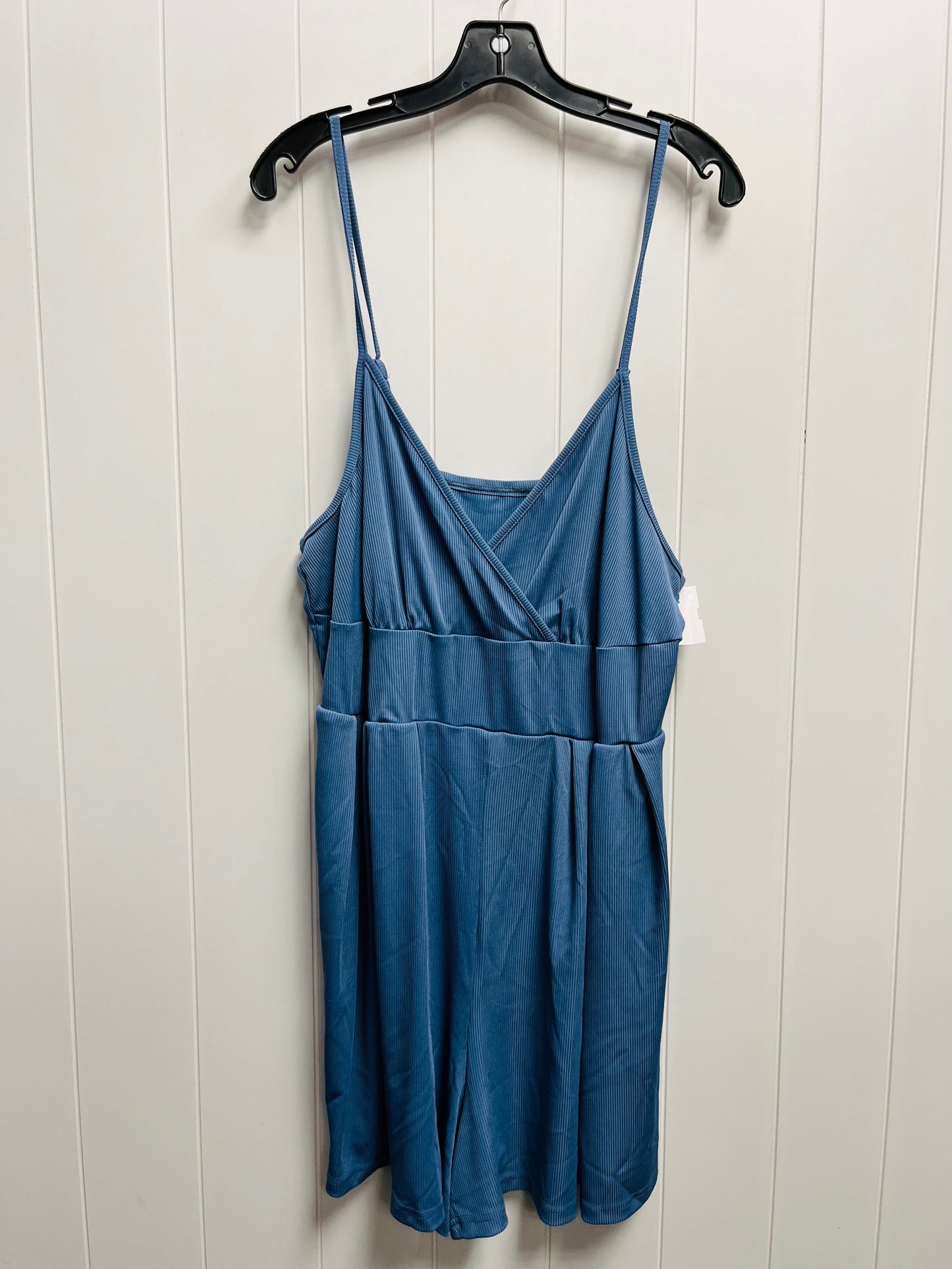 Blue Romper CIDER, Size 1x