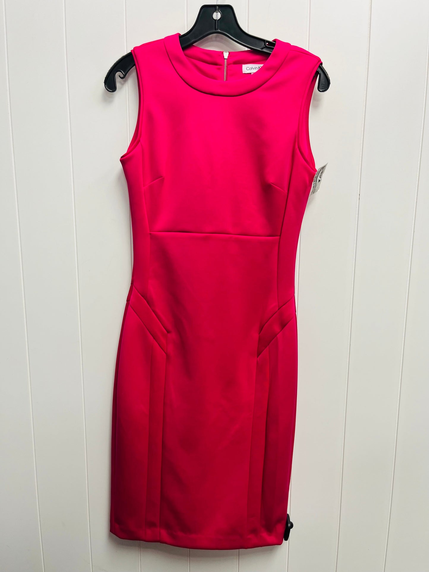 Dress Work By Calvin Klein In Pink, Size: 2