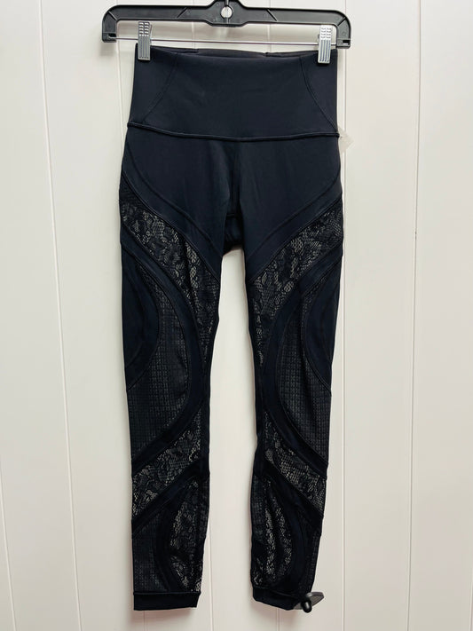 Black Athletic Leggings Lululemon, Size 4