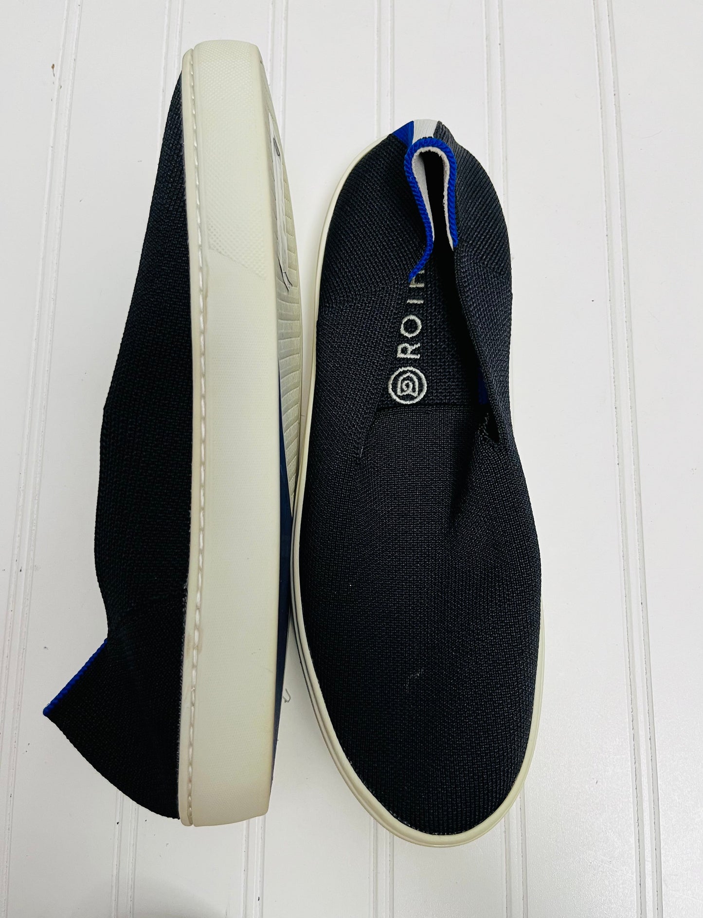 Navy Shoes Flats Rothys, Size 9.5