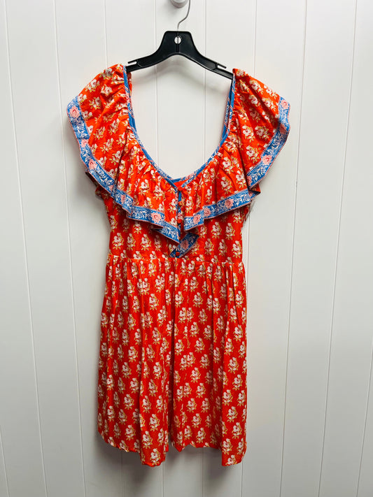 Red Dress Casual Short J. Crew, Size 10