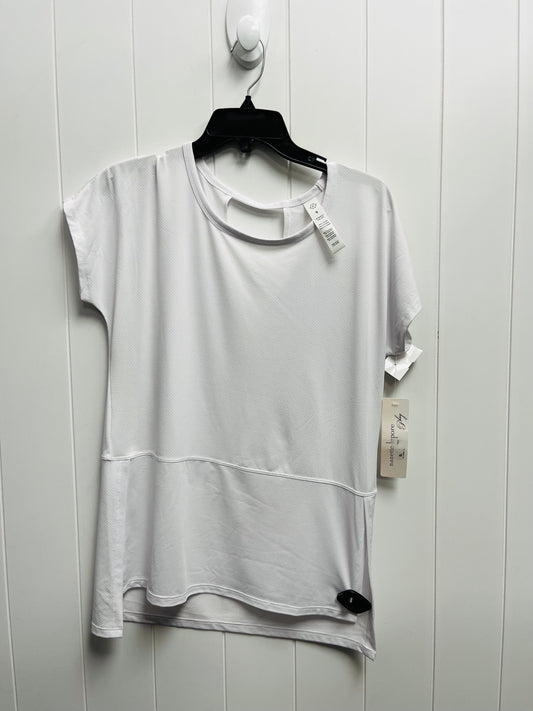 White Top Short Sleeve Nanette By Nanette Lepore, Size S