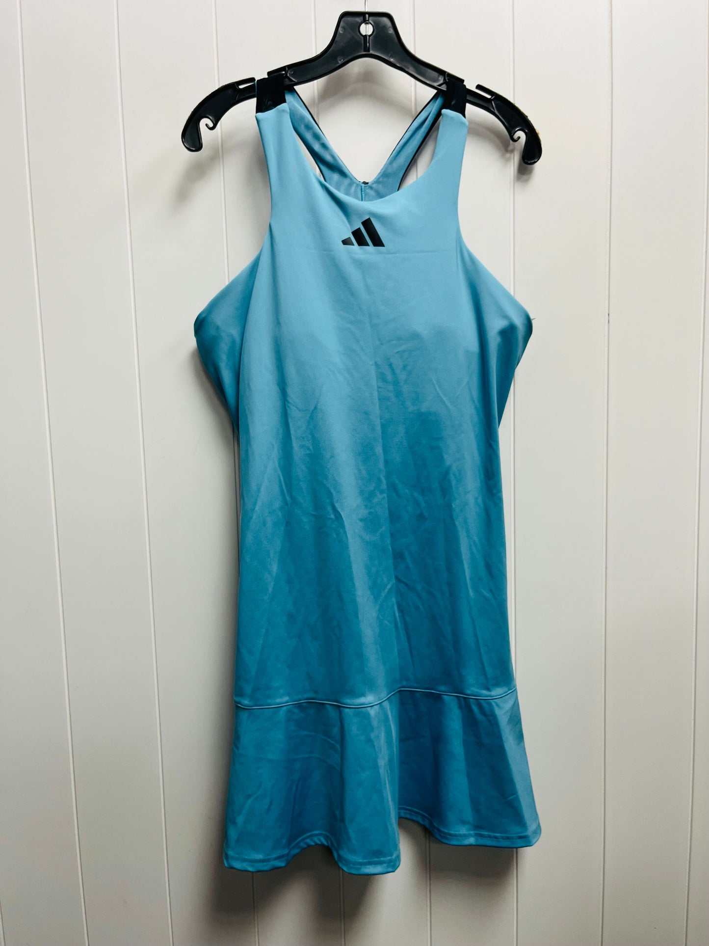 Blue Athletic Dress Adidas, Size L