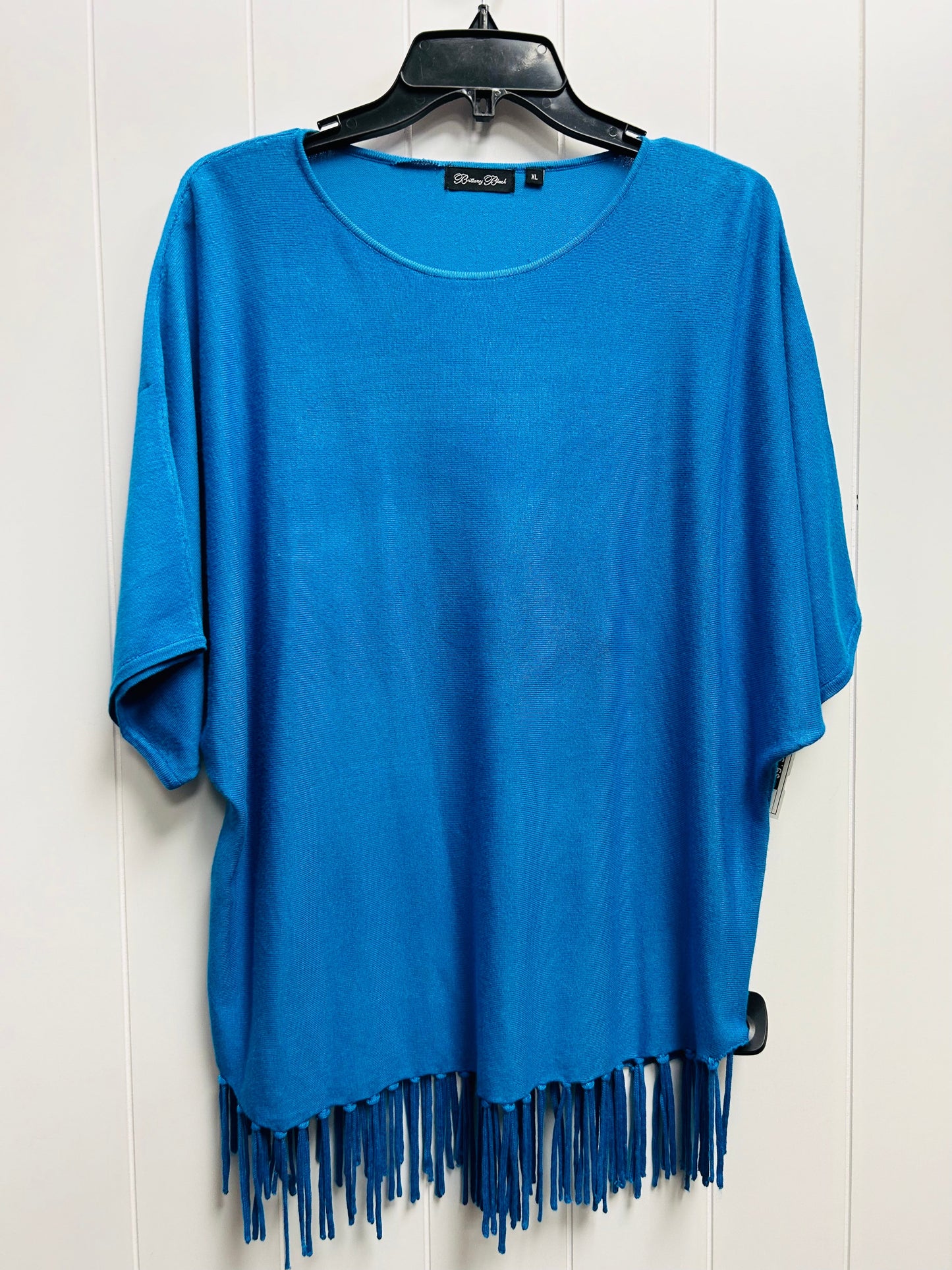 Blue Top Short Sleeve Brittany Black, Size Xl