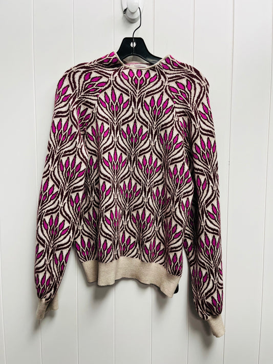 Sweater By Anthropologie In Purple, Size: L