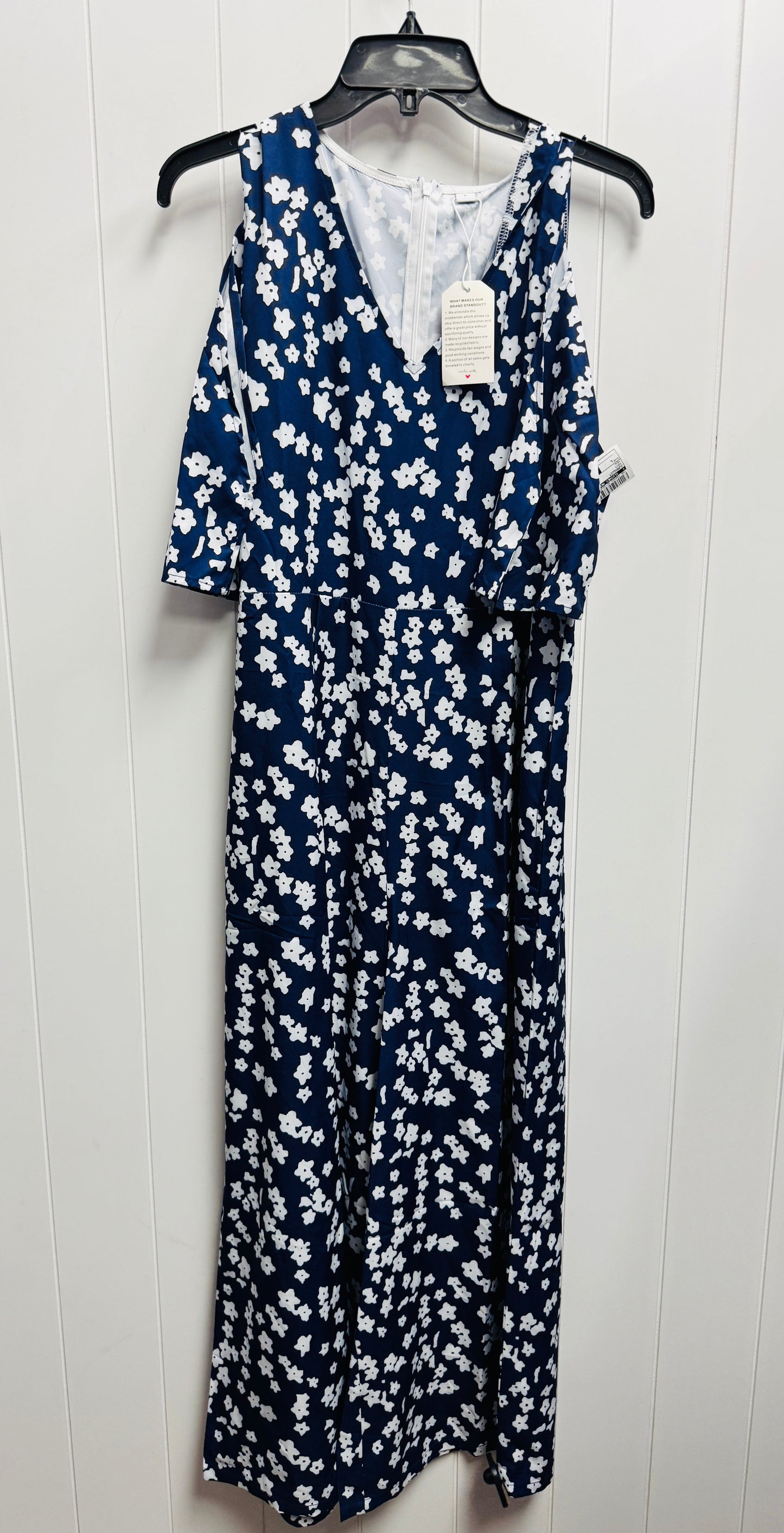 Jumpsuit By Clothes Mentor In Navy, Size: L