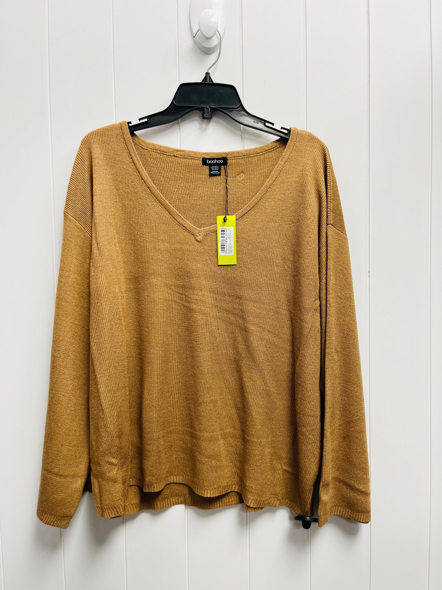 Sweater By Boohoo Boutique In Tan, Size: Xl