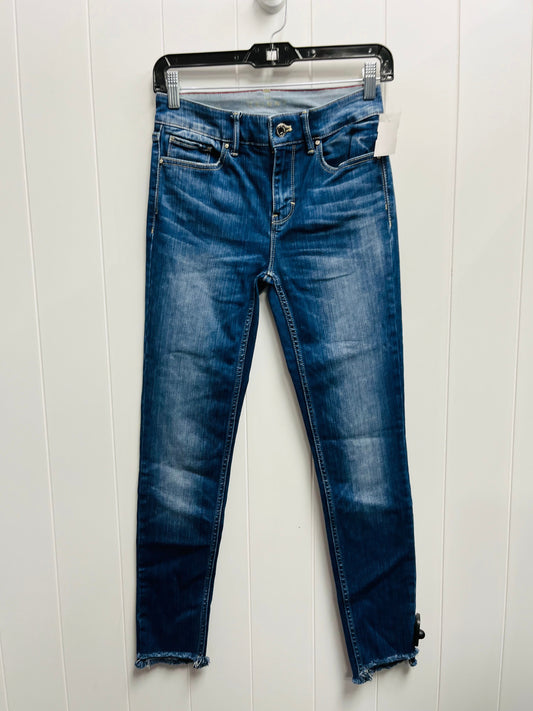 Jeans Skinny By White House Black Market In Blue Denim, Size: 00