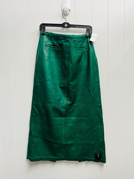 Skirt Maxi By Zara In Green, Size: L