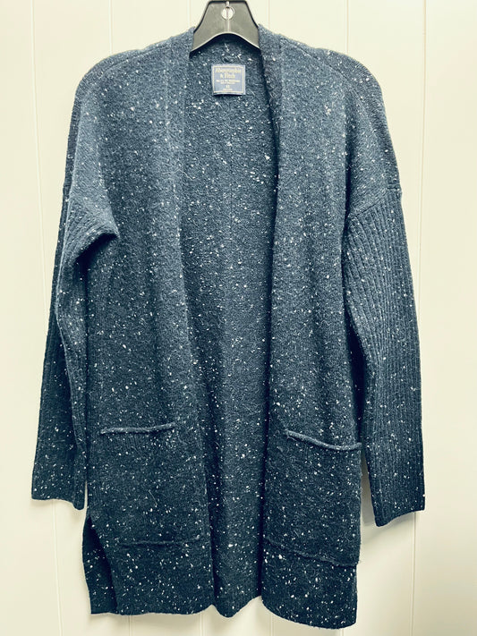 Sweater Cardigan By Abercrombie And Fitch In Navy, Size: Xs