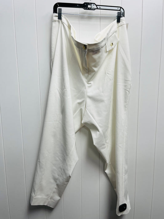 Pants Dress By Vince Camuto In White, Size: 24