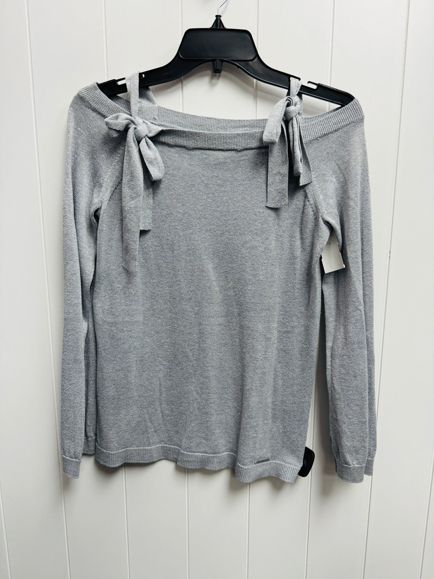 Top Long Sleeve By Michael By Michael Kors In Grey, Size: S