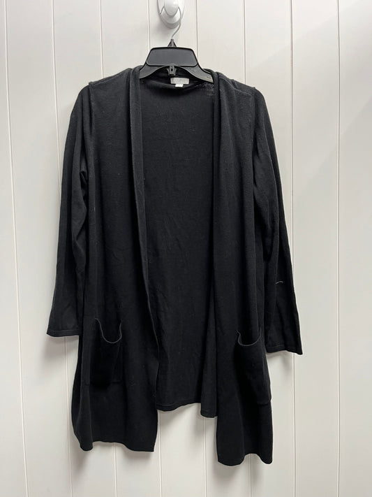 Sweater Cardigan By J. Jill In Black, Size: M